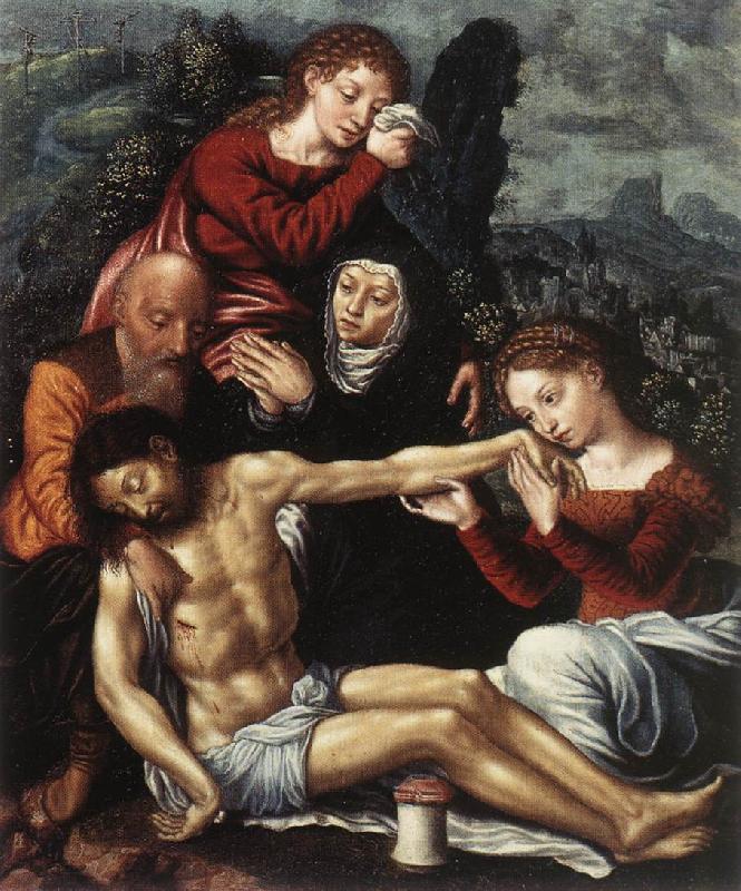 HEMESSEN, Jan Sanders van The Lamentation of Christ sg